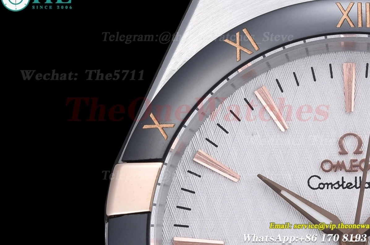 GDF RG White MY8215 LE Dial Constellation 41mm Ceramic 0116